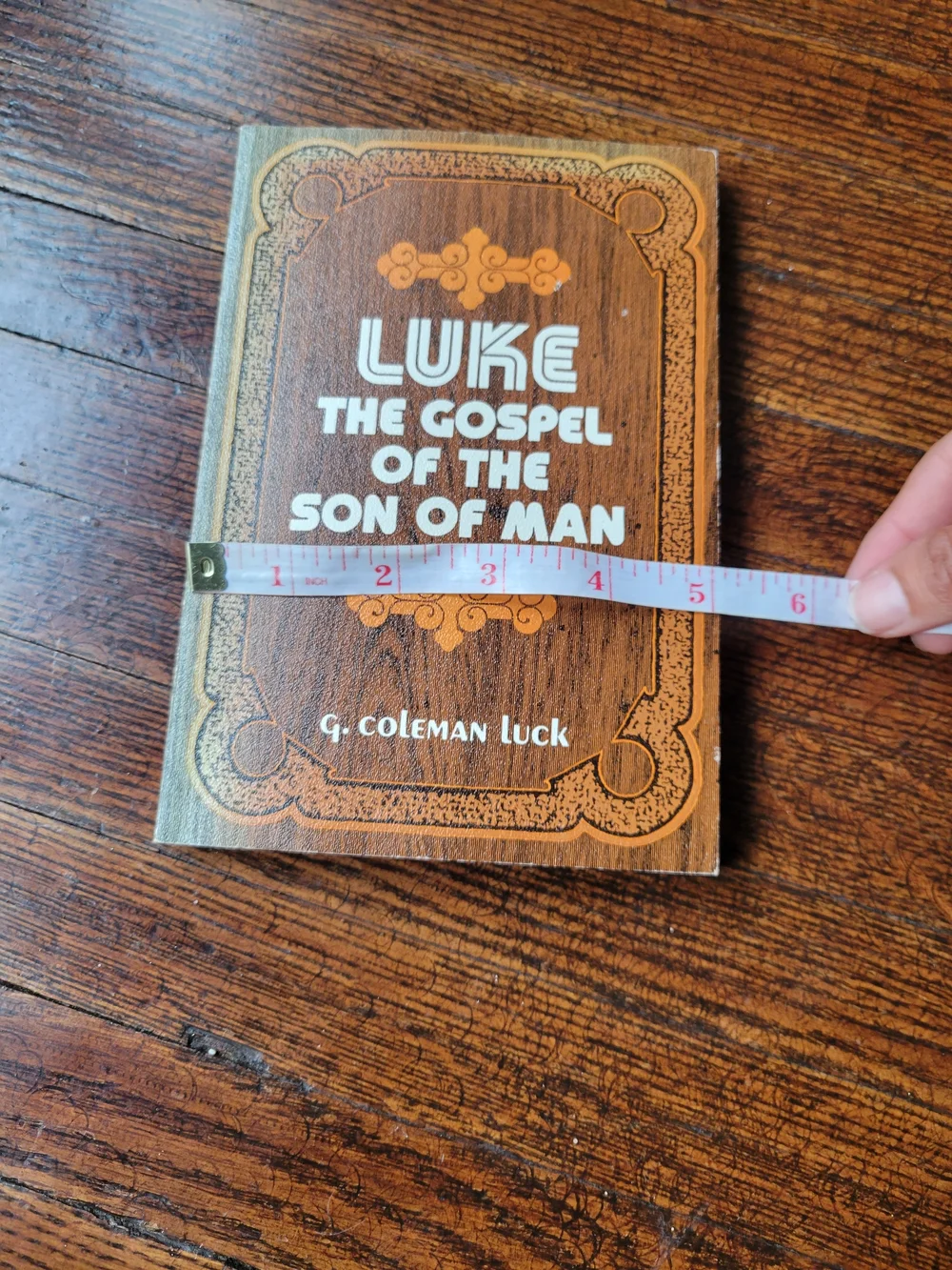 LUKE The Gospel of the Son of Man - Brown Paperback by G. Coleman Luck